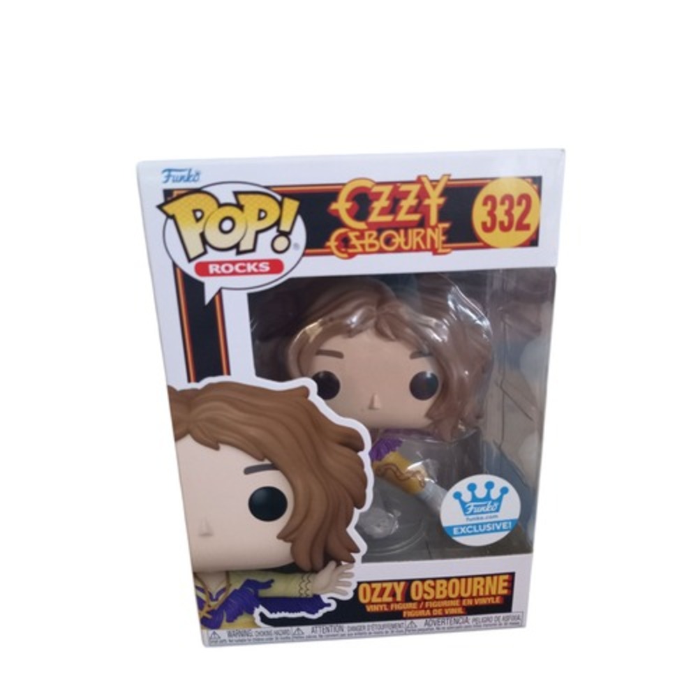 Funko Pop! Shop Exclusive Rocks Ozzy Osbourne Purple Outfit #332 Black Sabbath